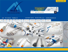 Tablet Screenshot of macmedcable.com